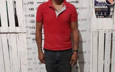 En operativo interinstitucional, detiene Policía Estatal a un masculino con arma de fuego en Pinotepa Nacional