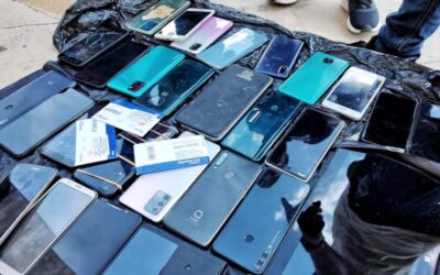 Asegura 109 teléfonos celulares en el mercado de Abasto