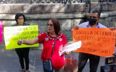 Comité Ciudadano de San Sebastián Tutla buscan evitar elección en ese municipio