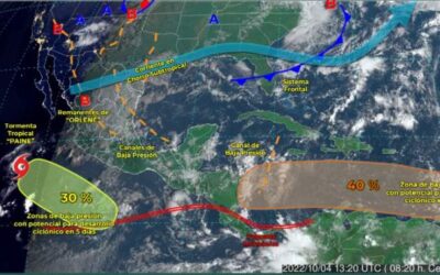Disminuyen lluvias en Oaxaca; habrá chubascos ocasionales en las sierras Norte, Sur y el Papaloapa