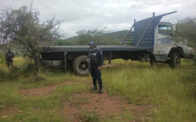 En menos de 24 horas, Policía Estatal recupera torton con reporte de robo