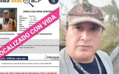 Encuentran con vida a reportero, Jorge Luis Chew; acusan al alcalde de Taxco