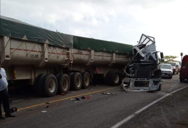 Fatal accidente por alcance en carretera Oaxaca – Istmo