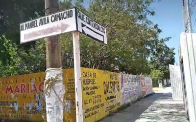 Inconformidad de vecinos por la reubicación de casetas comerciales