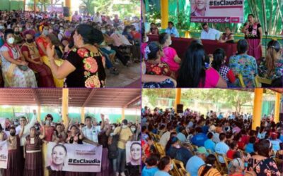 Inicia el FDD COCEI la fundación del comité distrital de apoyo a la 4T y reconoce el trabajo y lucha de Claudia Sheinbaum