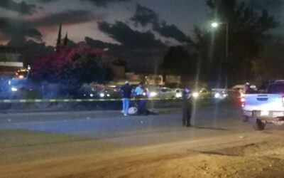 Muere motociclista a la altura de Viguera