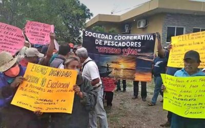 Pescadores del Istmo marchan para exigir atención a sus demandas