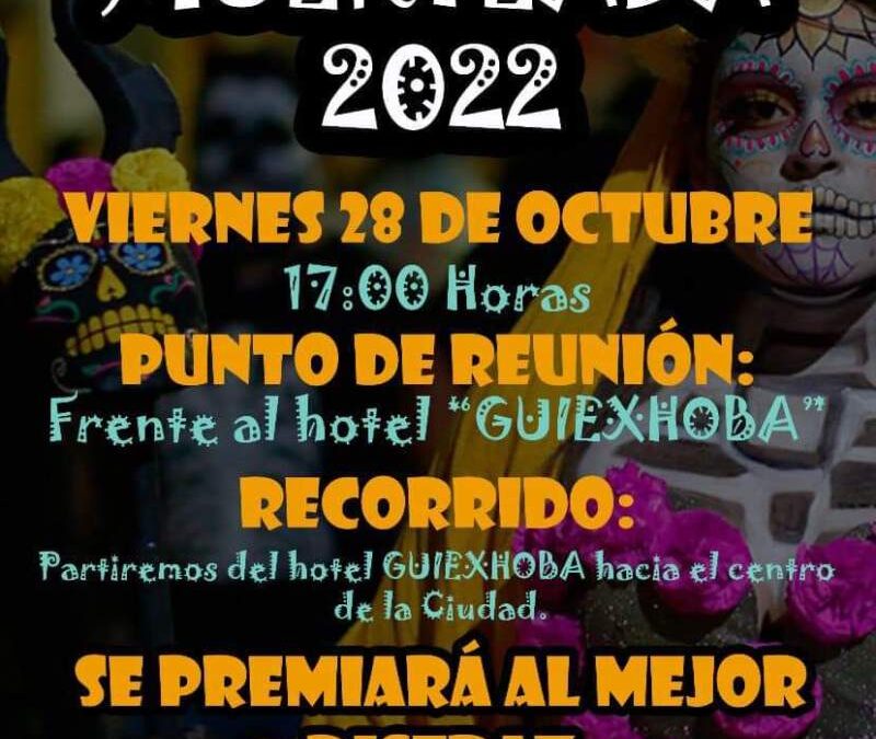 Preparatoria No. 4 prepara Muerteada 2022 en Tehuantepec