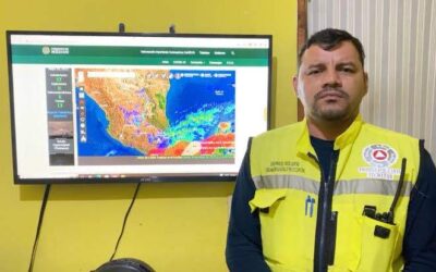 Protección Civil Municipal lanza alertamiento por evento de norte en Juchitán