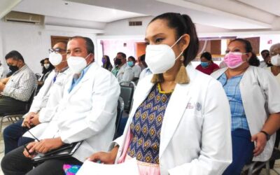Realizan jornada de capacitación a personal médico de hospitales y centros de salud del Istmo