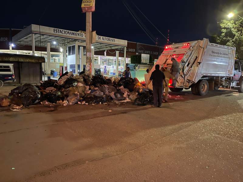 Retoma el Sindicato 3 de Marzo el servicio recolector de basura en la capital