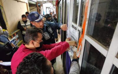 Se clausura y se cancelará permiso del local comercial que guardaba droga en el mercado de Abasto.