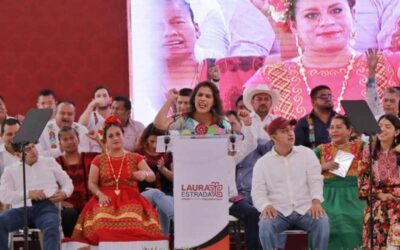 Se ha cumplido con el pueblo de Oaxaca: Laura Estrada Mauro