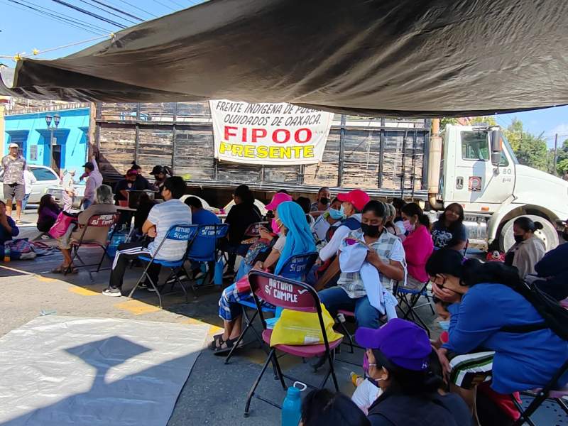 Se instala FIPOO en planton en el centro de la ciudad capital