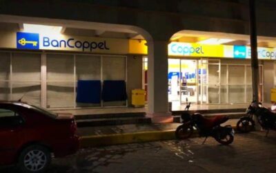 Sujetos armados asaltan tienda Coppel en Tehuantepec
