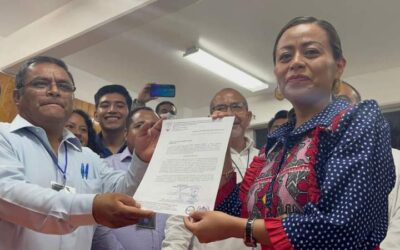 Triunfa Rocío Martínez Helmes en la elección de la Facultad de Derecho de la UABJO