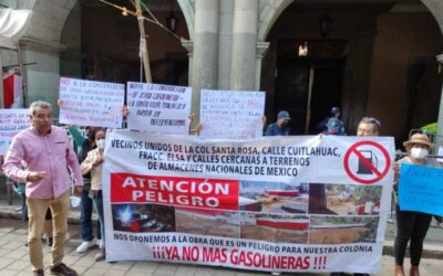 Vecinos se oponen a la construcción de gasolinera en Santa Rosa Panzacola