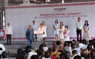 Anuncia Salomón Jara al resto de su gabinete; Salvatierra regresa a Sinfra