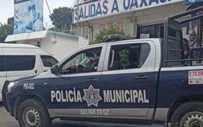 Asalto a mano armada en oficinas de transportes “Xhuncos” en Salina Cruz