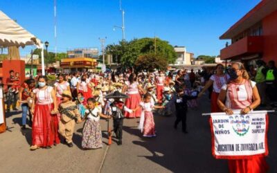 Con desfile infantil, inicia ayuntamiento celebración del 112 Aniversario de la Revolución Mexicana