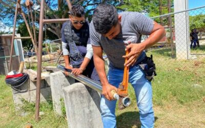 Con nueva bomba sumergible, ayuntamiento juchiteco mejora abastecimiento de agua potable en Ejido Zapata