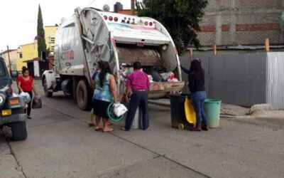 En Santa Lucia, vecinos denuncian mal servicio en la recolección de basura