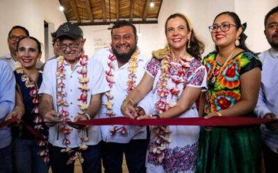 Fundación Alfredo Harp Helú Oaxaca y ayuntamiento juchiteco inauguran biblioteca «Gabriel López Chiñas»
