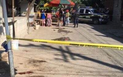 Hieren con arma de fuego a vendedora de tamales en Juchitán