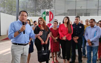 Militantes priístas de Oaxaca piden un encuentro urgente con el Presidente Nacional Alejandro Moreno