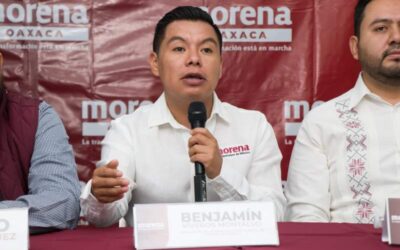 Oaxaca marchará con AMLO para celebrar 4 años de transformación y defender la democracia: Benjamín Viveros