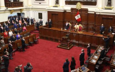 Congreso de Perú rechaza convocar a elecciones generales adelantadas y terminarían su periodo hasta 2026