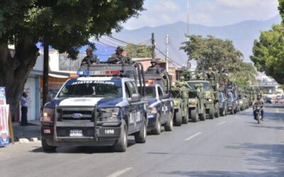 Despliega SSPC operativo para garantizar un relevo pacífico de autoridades municipales