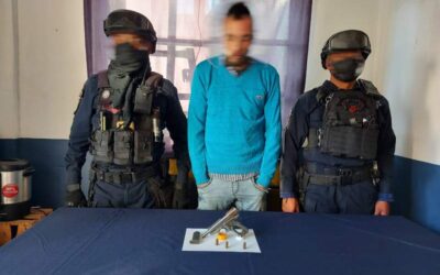 Detiene Policía Municipal a persona responsable del delito de robo con violencia