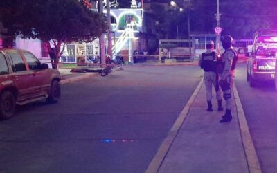 Ejecutan a balazos a masculino en Salina Cruz