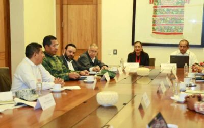 Instala Salomón Jara Mesa de Coordinación Estatal para la Construcción de la Paz y Seguridad en Oaxaca
