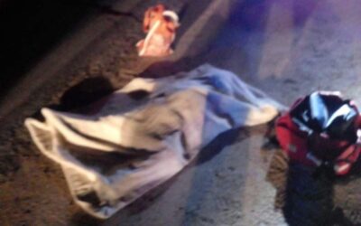 Muere menor de edad atropellada sobre la carretera federal 190