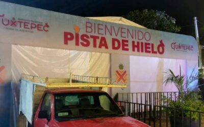 No le cuajó pista de hielo a edil morenista de Tuxtepec, Irineo Molina