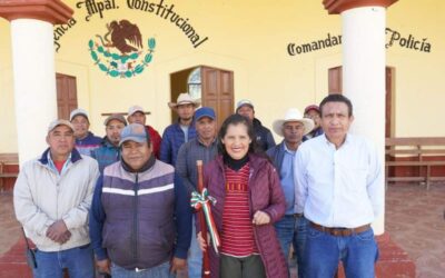 Realizan Sebienti y Cabien trabajos de evaluación de caminos en Santa María Yucunicoco