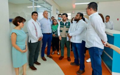 Recorre Gobernador de Oaxaca el Hospital Materno-Infantil en Juchitán de Zaragoza