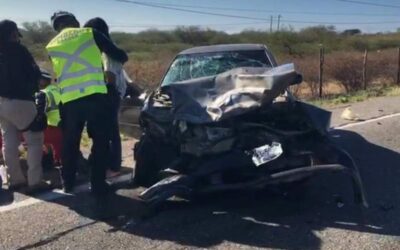 Varios lesionados en aparatoso accidente cerca de Pepe y Lolita