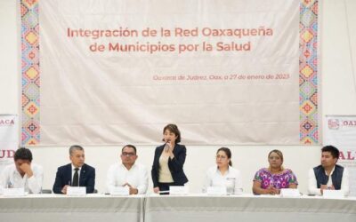 Activan SSO la Red Oaxaqueña de Municipios por la Salud