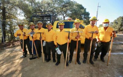 Arrancan Gobierno de Oaxaca y Conafor Campaña de Prevención y Combate de Incendios Forestales 2023
