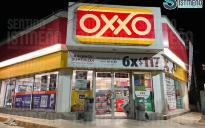 Asalto a mano armada en tienda Oxxo de Tehuantepec