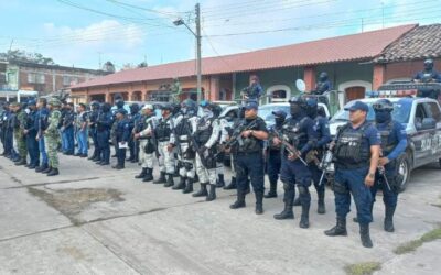 Despliega SSPC operativo estratégico interinstitucional de seguridad en la Cuenca del Papaloapan