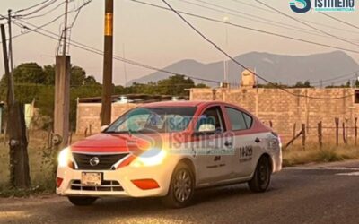 Ejecutan a taxista de Tehuantepec