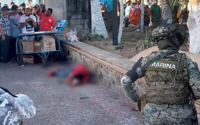 Ejecutan a un hombre en pleno parque de Salina Cruz