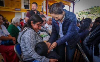 Fortalece DIF Oaxaca alimentación de casi mil familias de la Sierra Juárez