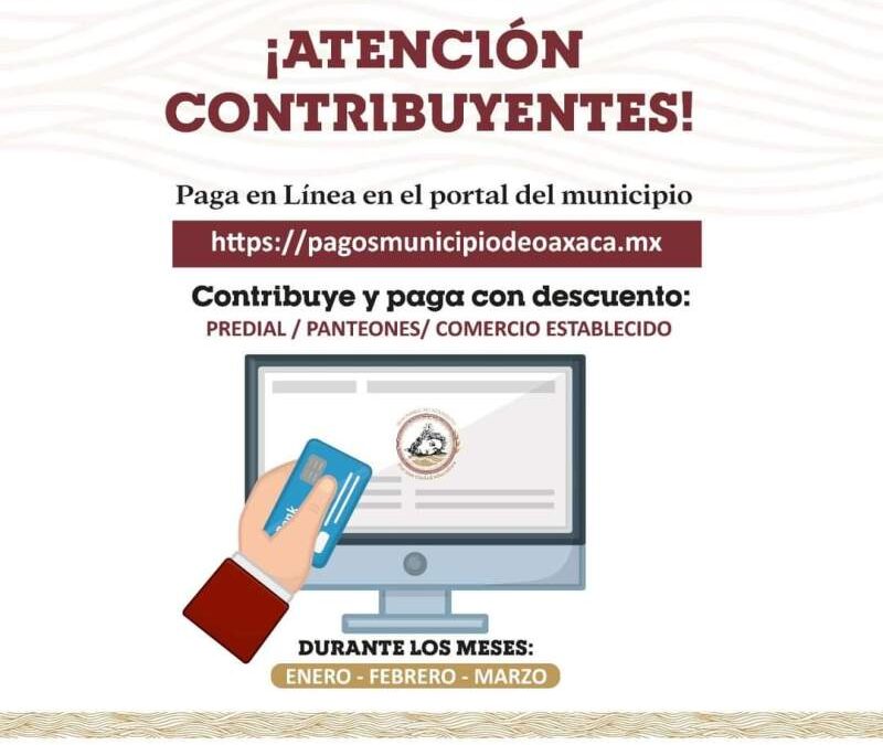 Habrá descuentos de pago predial en el Ayuntamiento