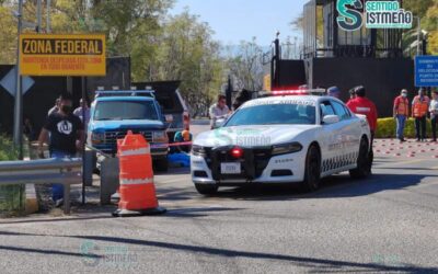 Hombre sufre convulsión y muere en la entrada del aeropuerto de Oaxaca
