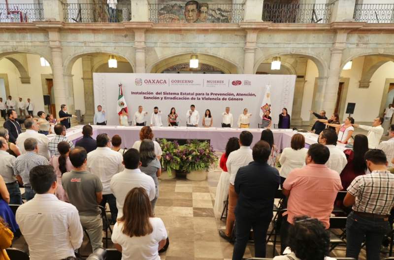 instala-gobierno-estatal-organismo-de-prevencion-atencion-sancion-y-erradicacion-de-la-violencia-de-genero-en-oaxaca-si
